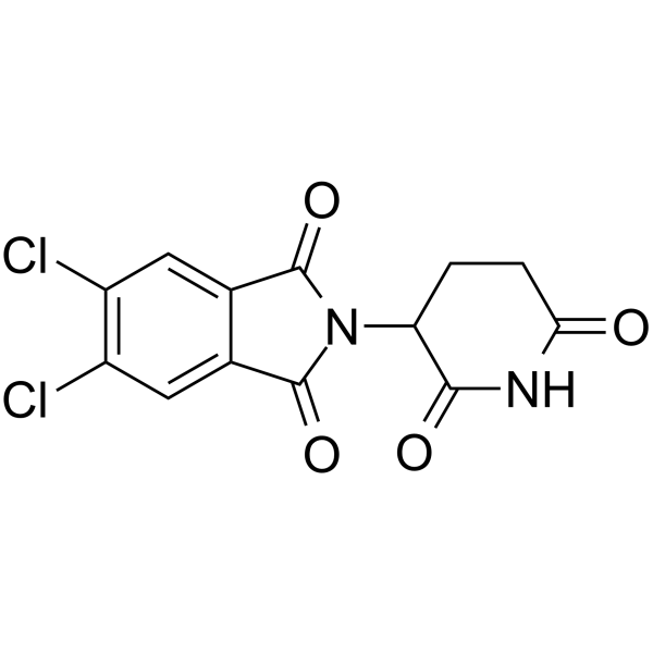 Thalidomide-5,6-Cl Chemical Structure Thalidomide-5,6-Cl