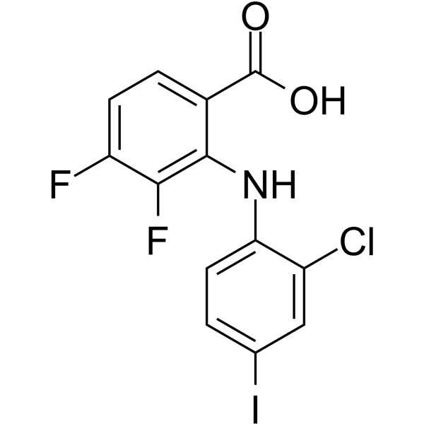 Zapnometinib(Synonyms: PD0184264;  ATR-002)