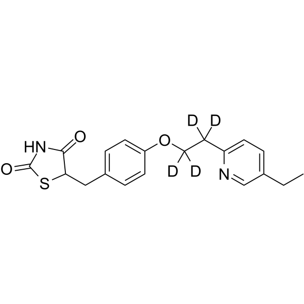 Pioglitazone-d4 (alkyl)(Synonyms: 吡格列酮 d4 (alkyl))