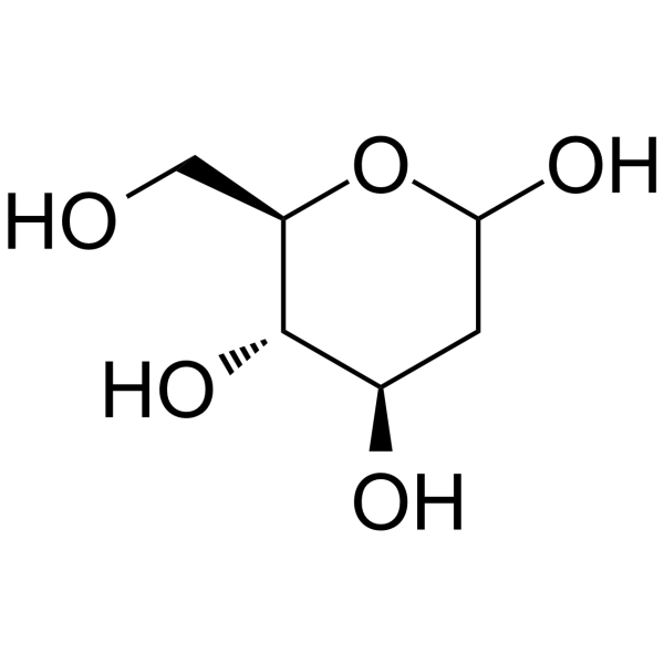2-Deoxy-D-glucose(Synonyms: 2-脱氧-D-葡萄糖; 2-DG;  2-Deoxy-D-arabino-hexose;  D-Arabino-2-deoxyhexose)