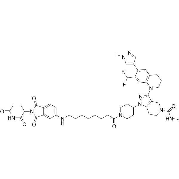 Thalidomide-NH-CBP/p300 ligand 2