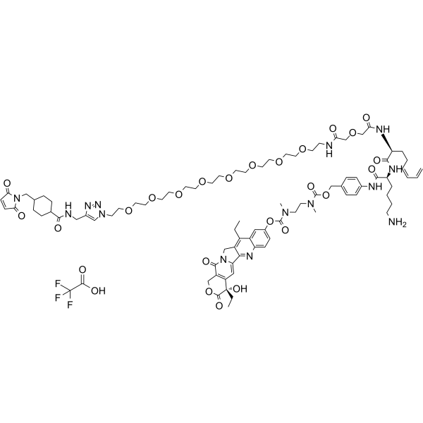 CL2E-SN38 TFA Chemical Structure CL2E-SN38 TFA
