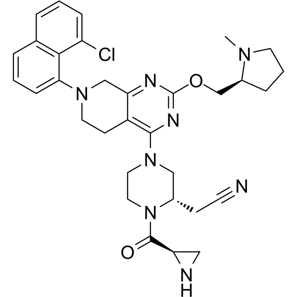 KRAS G12D inhibitor 6 Chemical Structure KRAS G12D inhibitor 6
