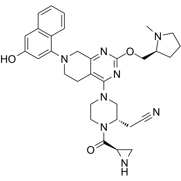 KRAS G12D inhibitor 7 Chemical Structure KRAS G12D inhibitor 7