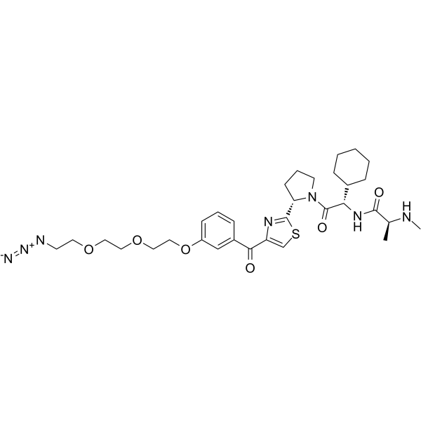 LCL-PEG3-N3 Chemical Structure LCL-PEG3-N3