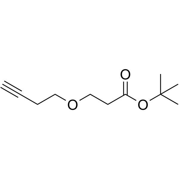 Alkyne-ethyl-PEG1-Boc(Synonyms: Alkyne-ethyl-PEG1-t-butyl ester)