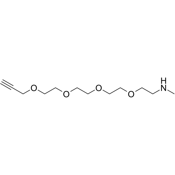 Propargyl-PEG4-methylamine