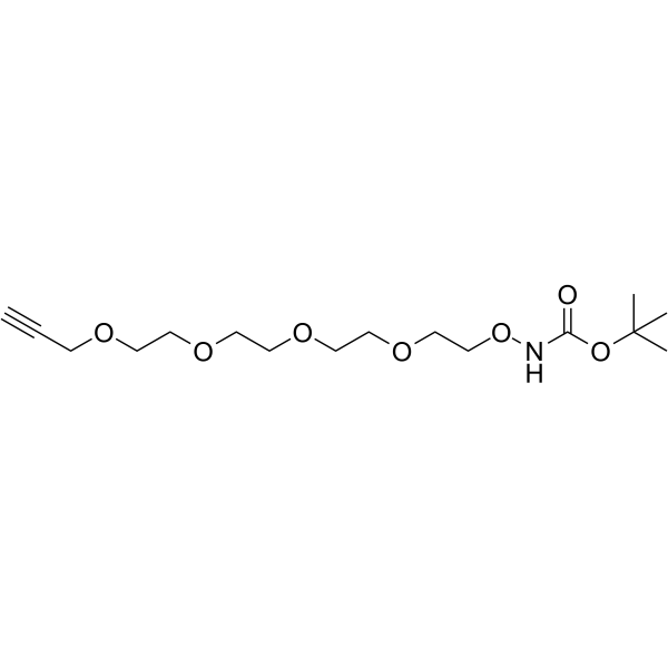 Boc-aminooxy-PEG4-propargyl
