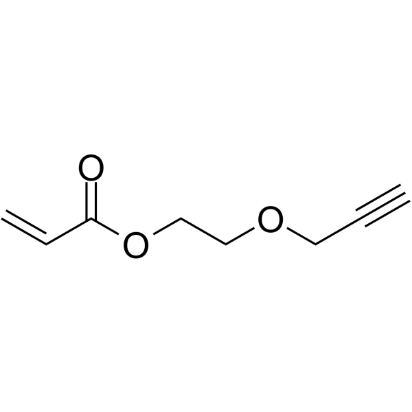 Propargyl-PEG1-acrylate Chemical Structure Propargyl-PEG1-acrylate
