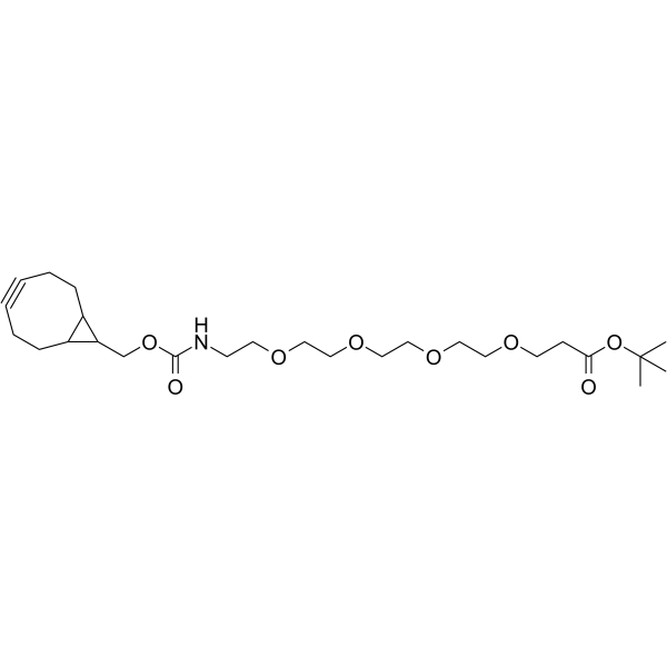 endo-BCN-PEG4-Boc Chemical Structure endo-BCN-PEG4-Boc