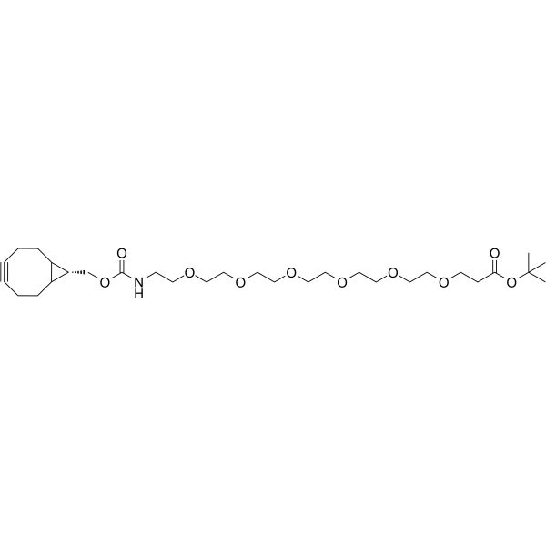 endo-BCN-PEG6-Boc Chemical Structure endo-BCN-PEG6-Boc