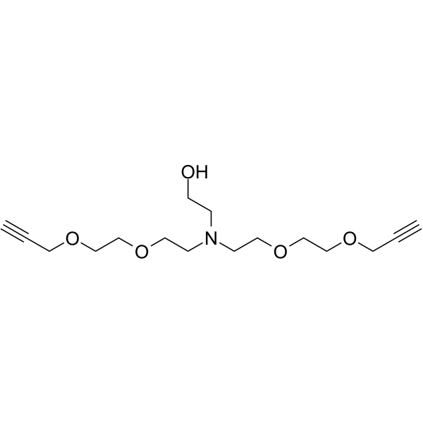 Hydroxy-Amino-bis(PEG2-propargyl) Chemical Structure Hydroxy-Amino-bis(PEG2-propargyl)