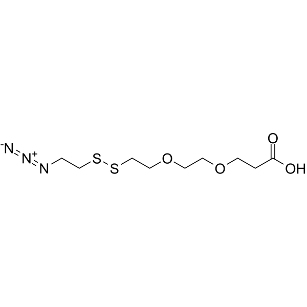 Azido-C2-SS-PEG2-C2-acid