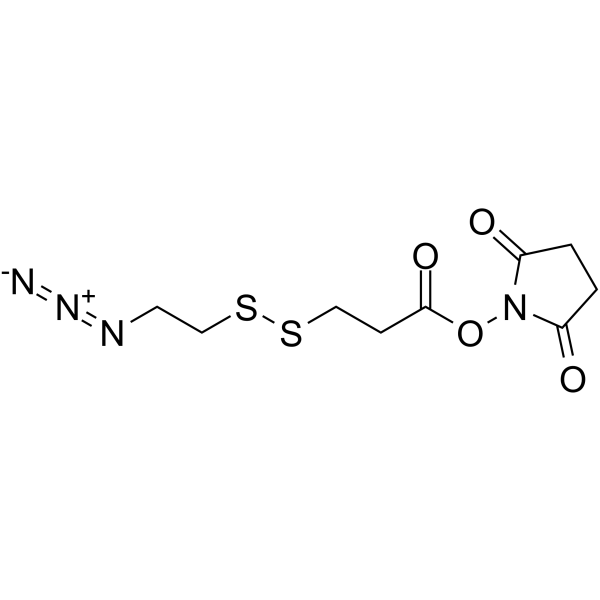 Azidoethyl-SS-propionic NHS ester