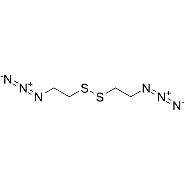 Azidoethyl-SS-ethylazide Chemical Structure Azidoethyl-SS-ethylazide