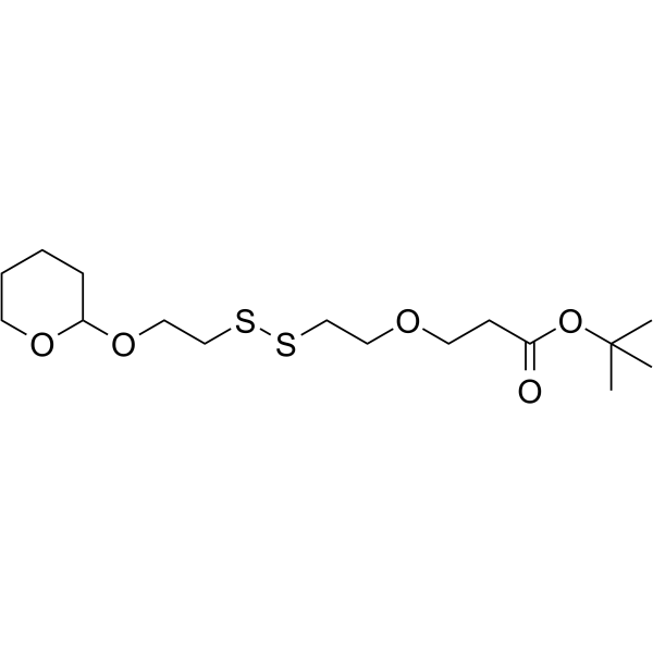 THP-SS-PEG1-Boc