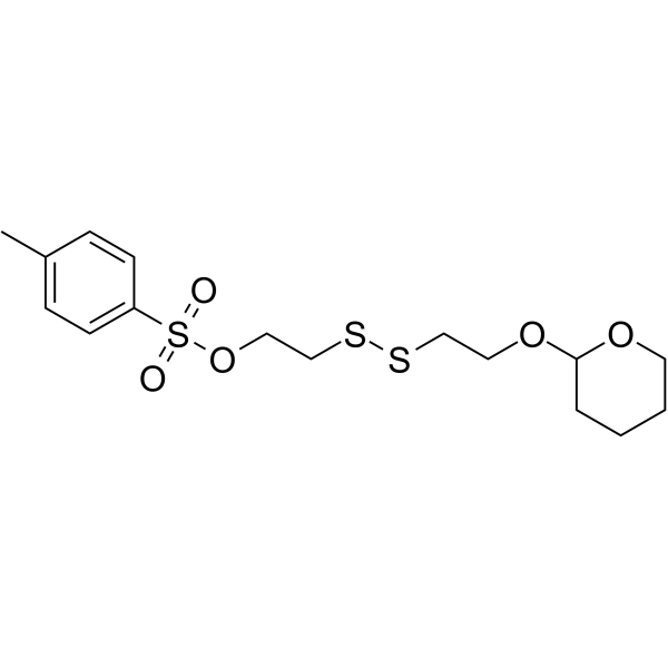 THP-SS-PEG1-Tos Chemical Structure THP-SS-PEG1-Tos