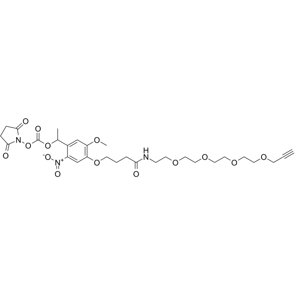 PC Alkyne-PEG4-NHS ester Chemical Structure PC Alkyne-PEG4-NHS ester