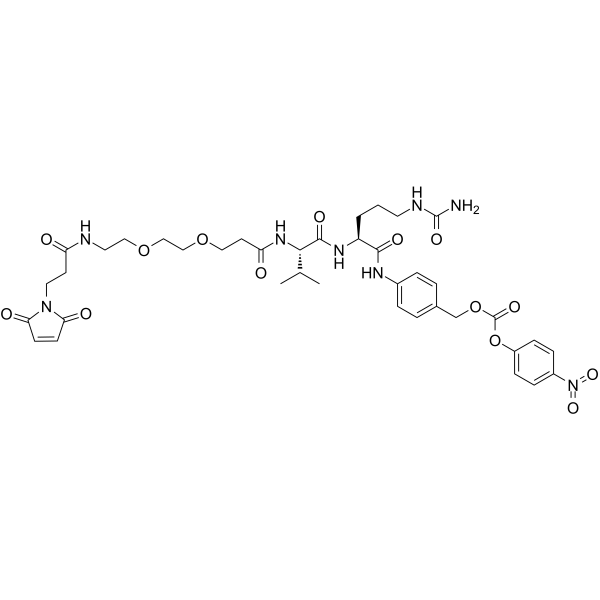 Mal-amido-PEG2-Val-Cit-PAB-PNP