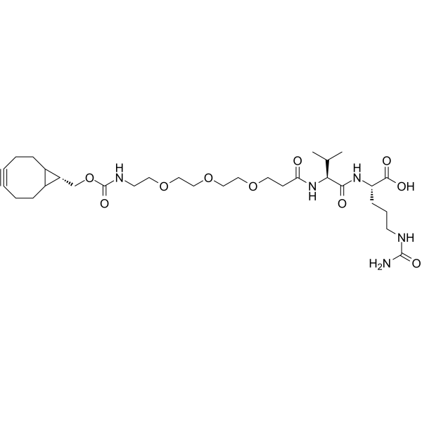 BCN-PEG3-Val-Cit Chemical Structure BCN-PEG3-Val-Cit