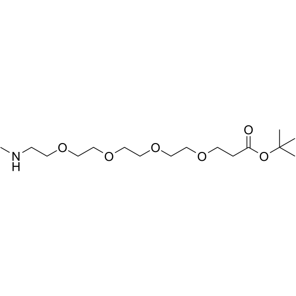 Methylamino-PEG4-Boc(Synonyms: Methylamino-PEG4-t-butyl ester)