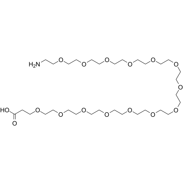 Amino-PEG14-acid Chemical Structure Amino-PEG14-acid