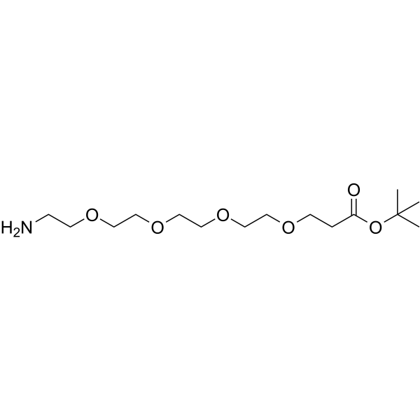 Amino-PEG4-Boc Chemical Structure Amino-PEG4-Boc