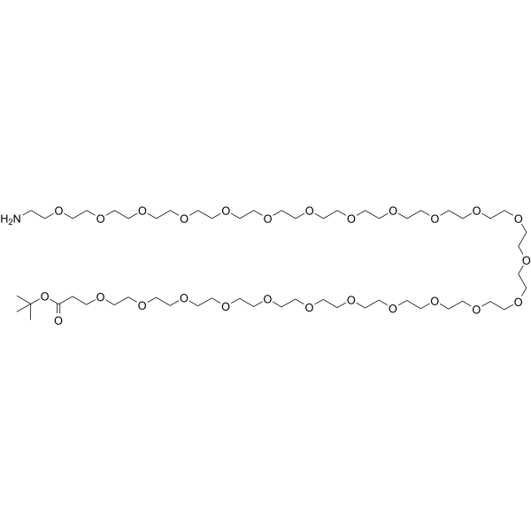 Amino-PEG24-Boc Chemical Structure Amino-PEG24-Boc