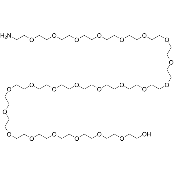 Amino-PEG24-alcohol Chemical Structure Amino-PEG24-alcohol