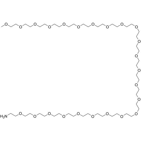 m-PEG24-NH2 Chemical Structure m-PEG24-NH2