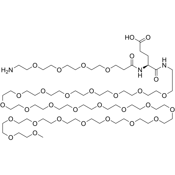 NH2-PEG4-Glu(OH)-NH-m-PEG24