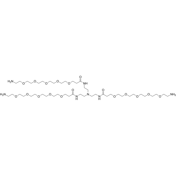 Tri(Amino-PEG5-amide)-amine
