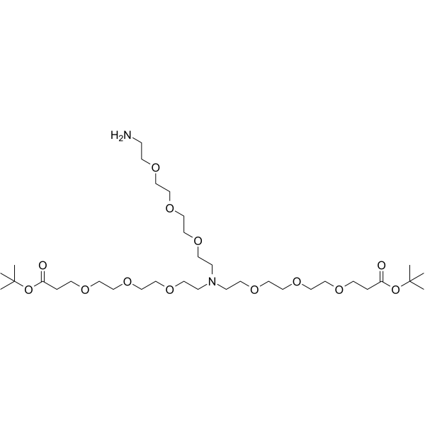 N-(Amino-PEG3)-N-bis(PEG3-Boc)