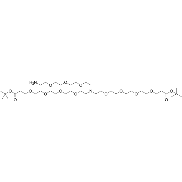 N-(Amino-PEG3)-N-bis(PEG4-Boc)