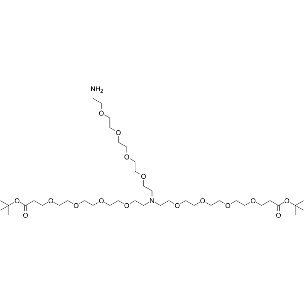 N-(Amino-PEG4)-N-bis(PEG4-Boc)