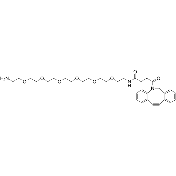 DBCO-PEG6-amine Chemical Structure DBCO-PEG6-amine