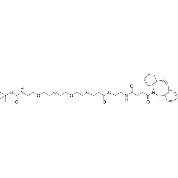 DBCO-C2-PEG4-NH-Boc