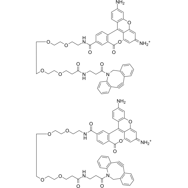 Carboxyrhodamine 110-PEG4-DBCO