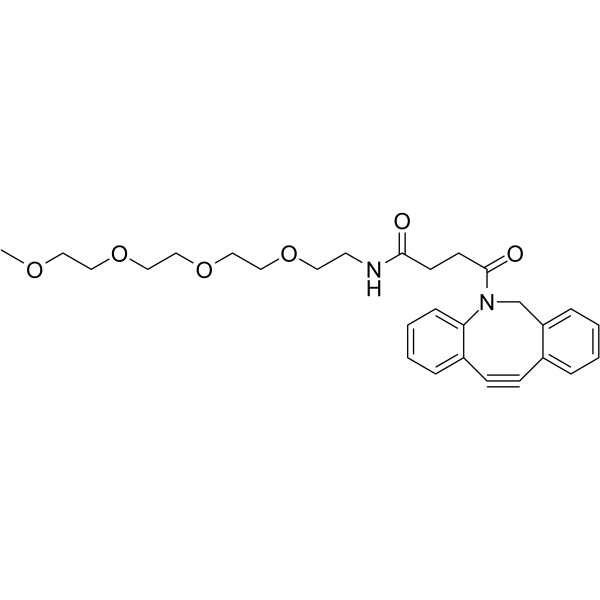 m-PEG4-NH-DBCO Chemical Structure m-PEG4-NH-DBCO