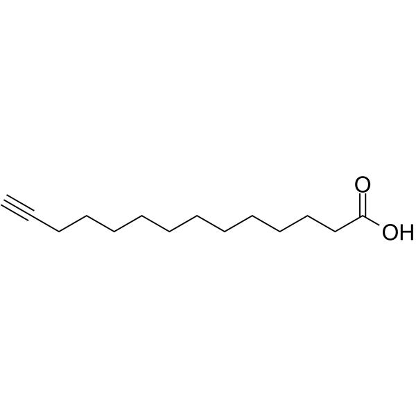 Alkynyl myristic acid Chemical Structure Alkynyl myristic acid