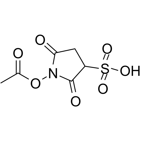 Sulfo-NHS-Acetate Chemical Structure Sulfo-NHS-Acetate