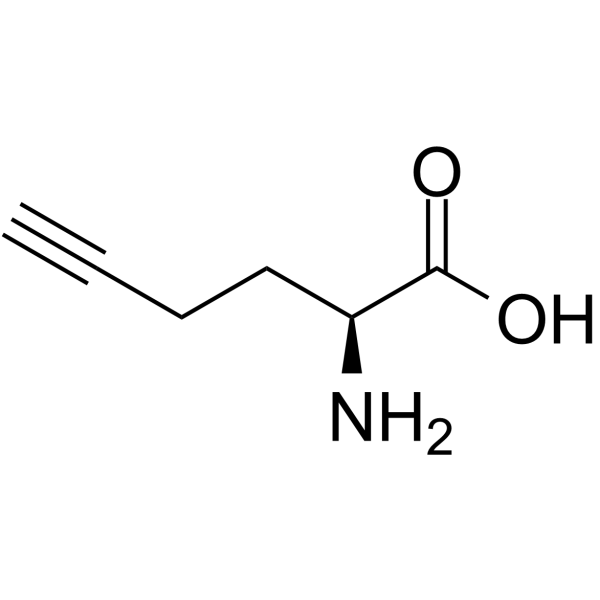 L-Homopropargylglycine Chemical Structure L-Homopropargylglycine