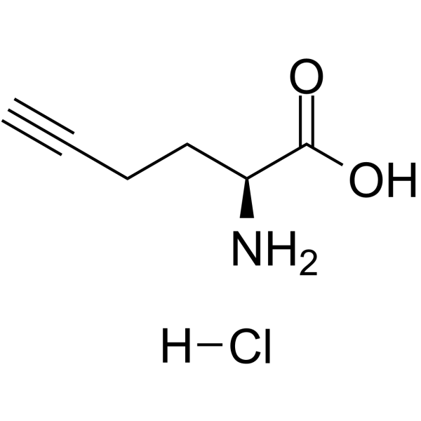L-Homopropargylglycine hydrochloride Chemical Structure L-Homopropargylglycine hydrochloride