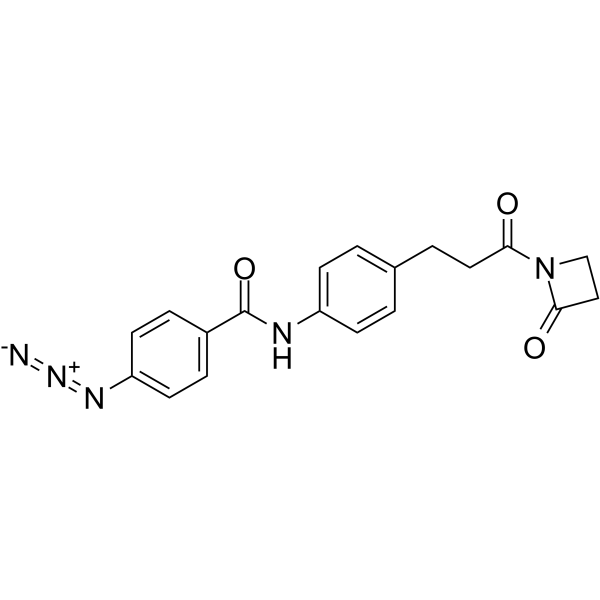 AZD-CO-C2-Ph-amido-Ph-azide Chemical Structure AZD-CO-C2-Ph-amido-Ph-azide