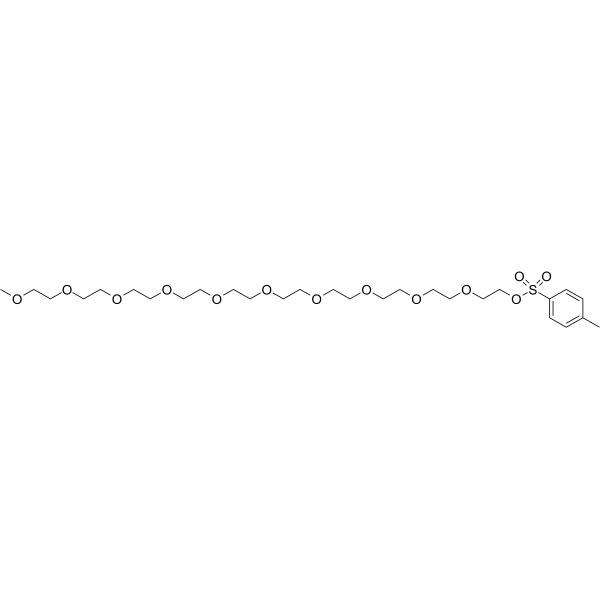 m-PEG11-Tos Chemical Structure m-PEG11-Tos