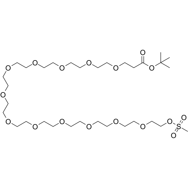 Ms-PEG12-Boc