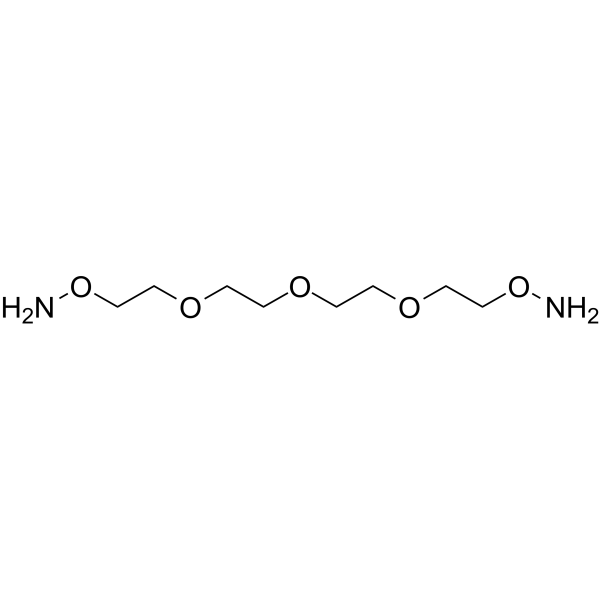 Bis-aminooxy-PEG3 Chemical Structure Bis-aminooxy-PEG3