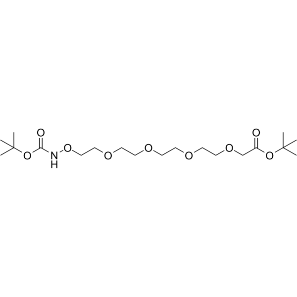 Boc-Aminooxy-PEG4-CH2-Boc