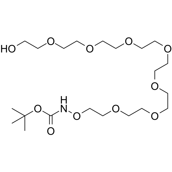 t-Boc-Aminooxy-PEG8-alcohol