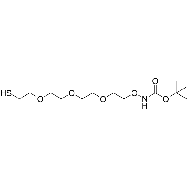 Boc-Aminooxy-PEG3-thiol